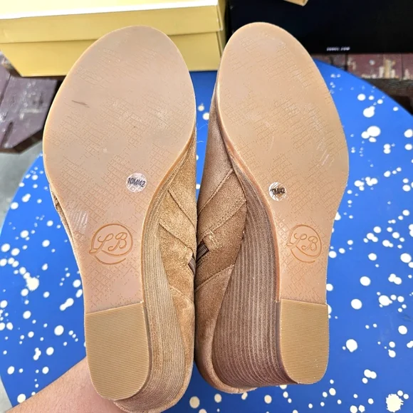Lucky Brand LK-Yabba Oiled Suede Booties Size 10 - Picture 15 of 16